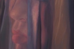 Young Black Veiled Woman